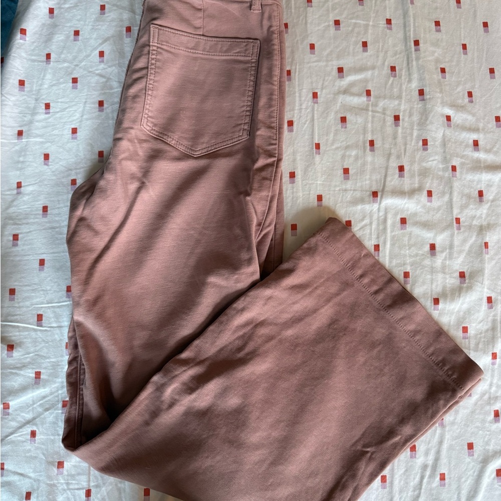 Faherty Mauve Terry Harbor Pant